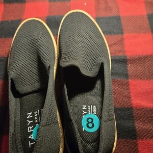Black Slip-On Shoes